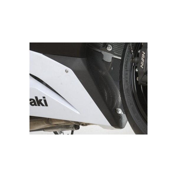 R&G R&G DOWNPIPE GRILL BLACK KAWASAKI ZX636